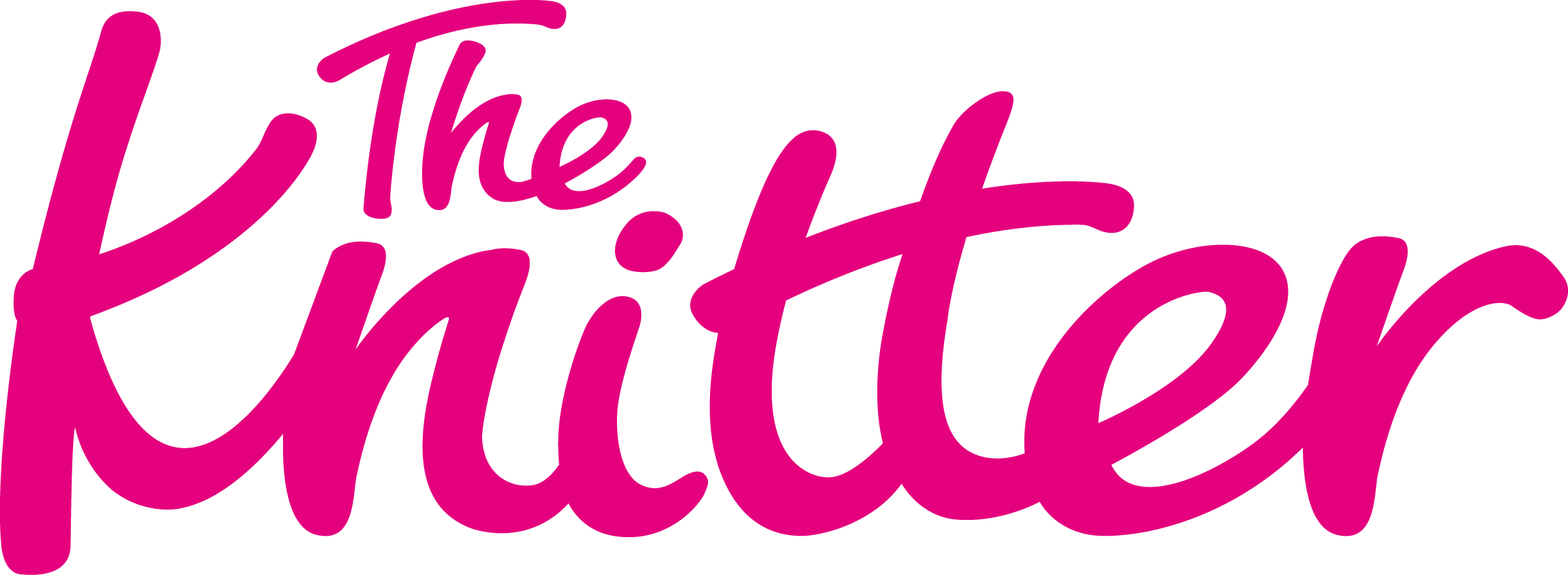 The Knitter The Knitter Logo