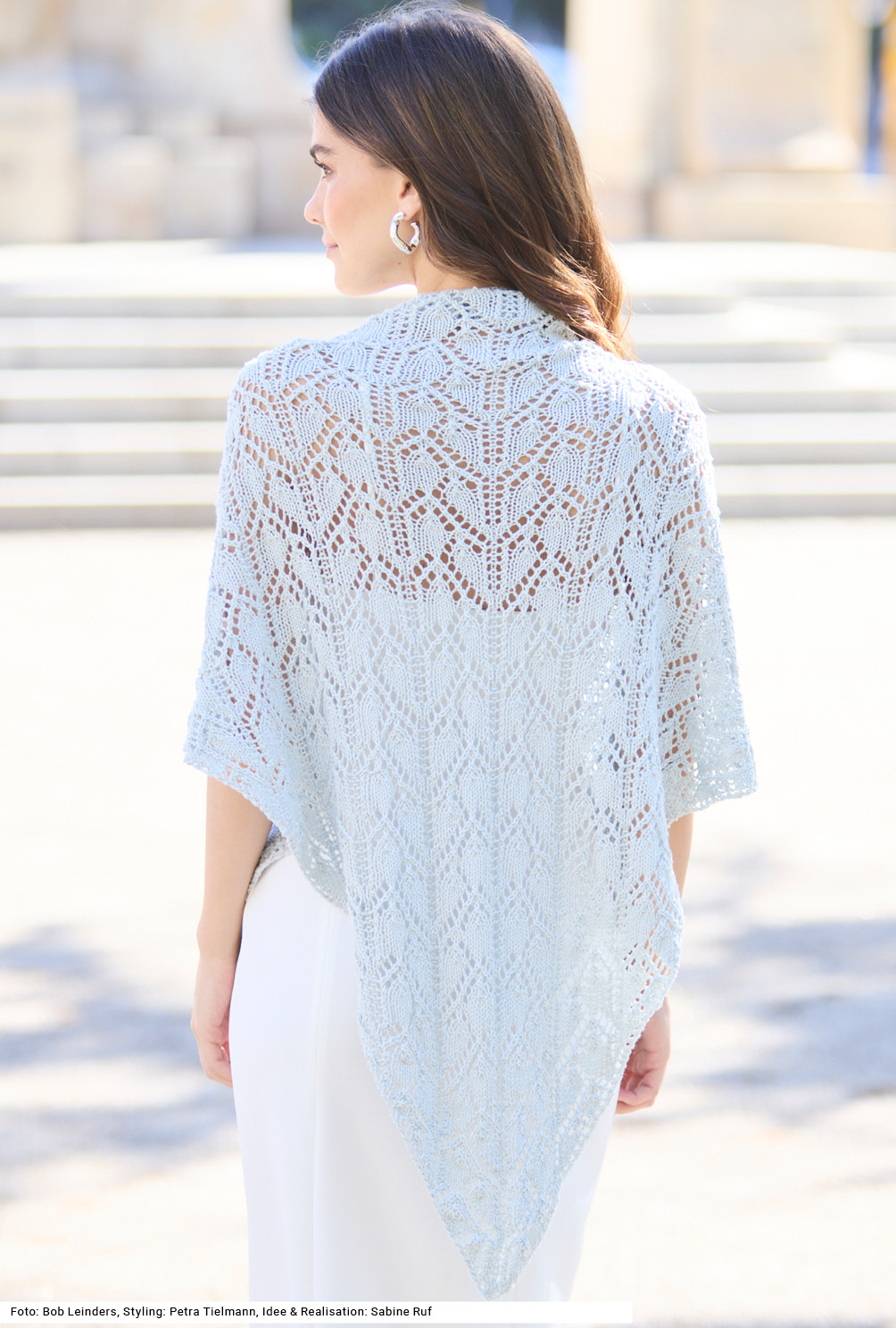 Modellansicht Bild 5: Dreiecktuch mit Ajourmuster