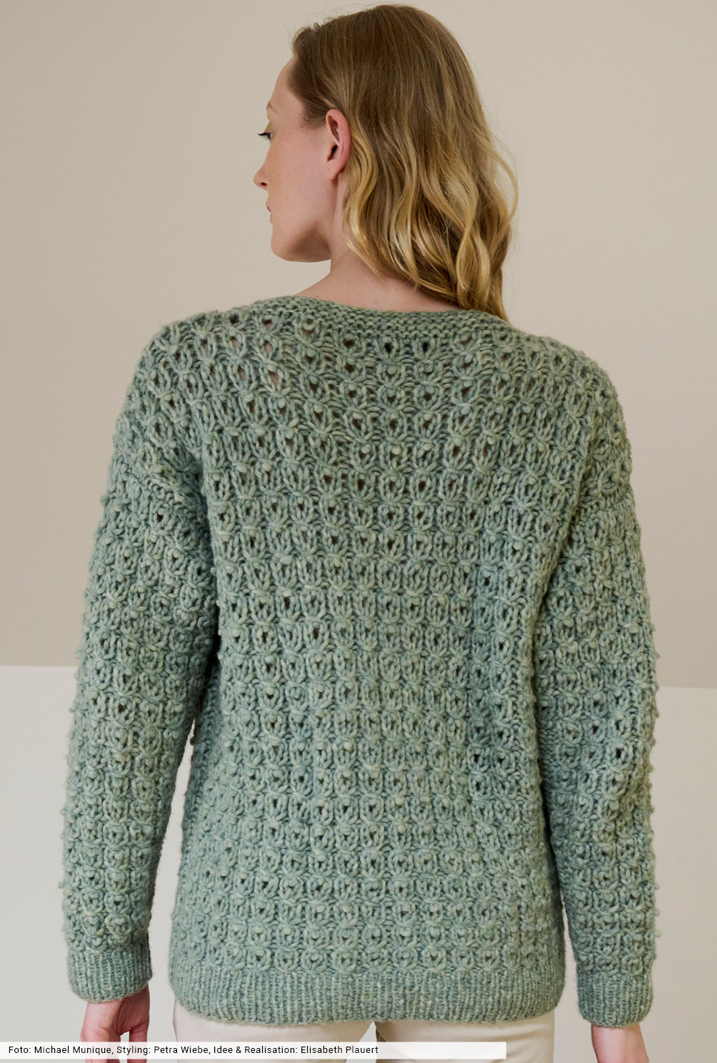 Modellansicht Bild 5: Pulli mit Ajourstrukturen