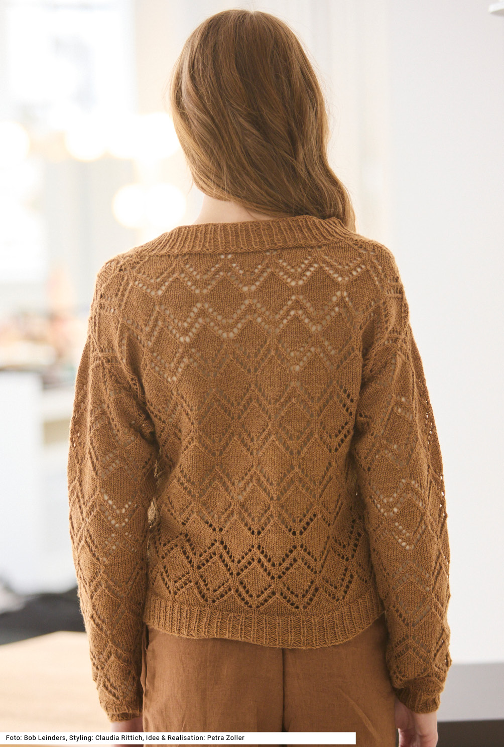 Modellansicht Bild 5: Ajourmuster-Pulli