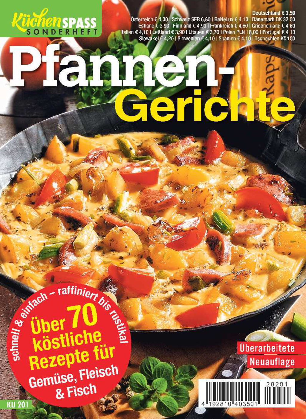 Küchenspaß Sonderheft KU 201- Pfannengerichte Küchenspaß Sonderheft KU 201- Pfannengerichte