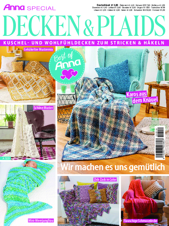 Magazin Produktbild: Anna Special A 519 - Decken & Plaids