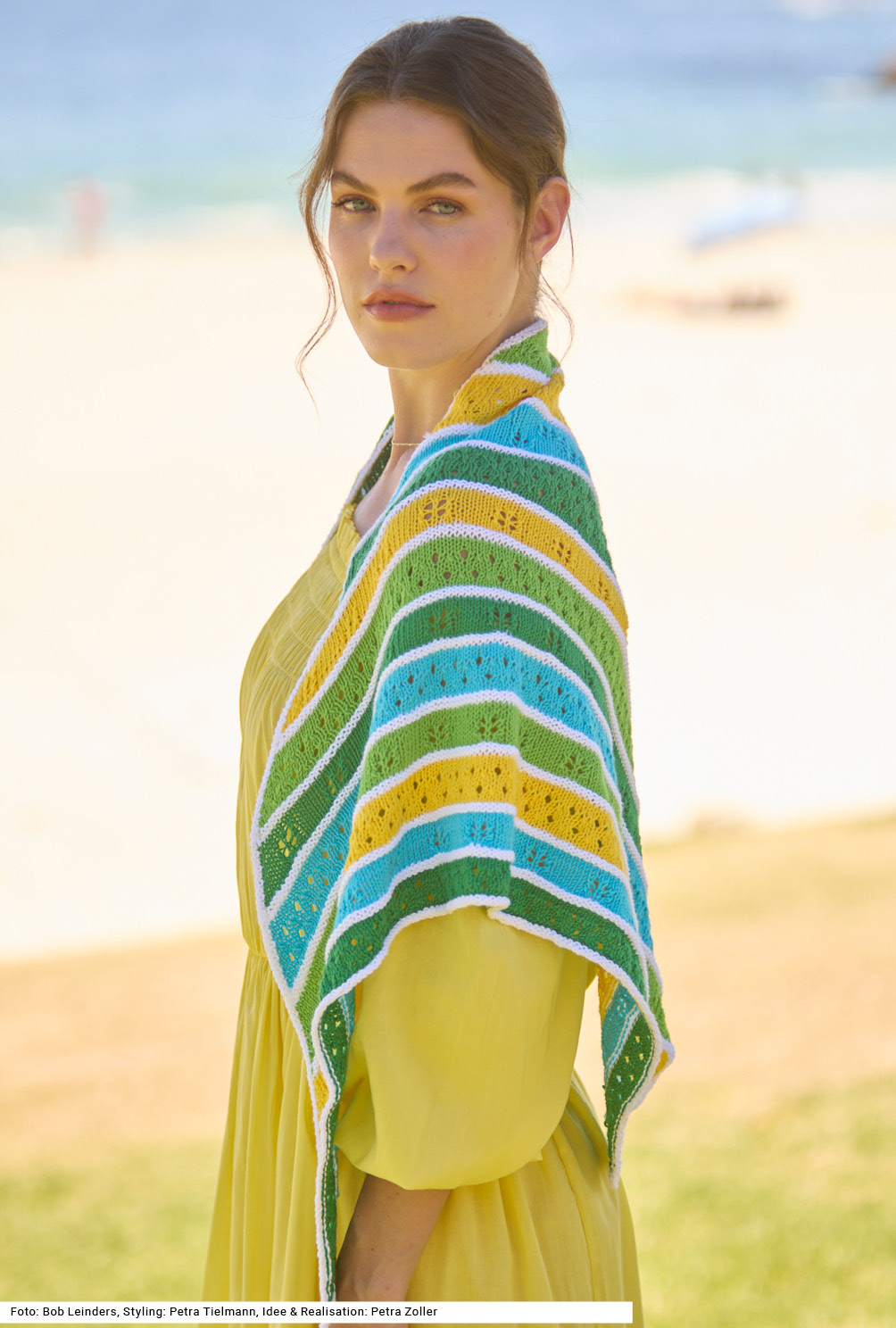 Modellansicht Bild 3: Dreiecktuch mit Musterstreifen