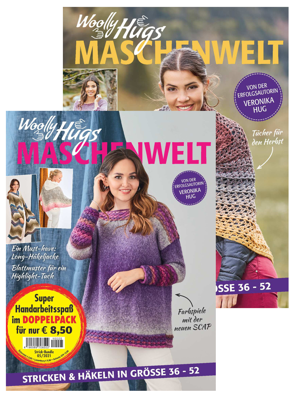 Zwei Zeitschriften - Woolly Hugs 120024 - 21 006 + 20 006