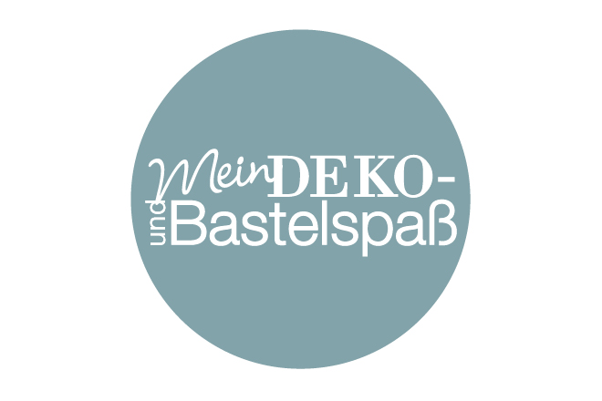 Markenlogo schwarz Mein Deko- und Bastelspaß