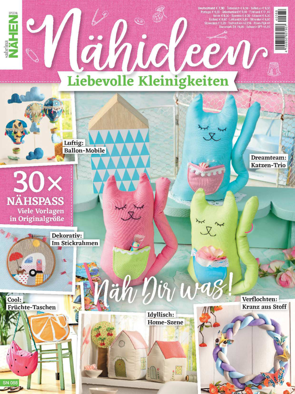 Sabrina Nähen Special Nr. SN 088 - Nähideen -Liebevolle Kleinigkeiten Magazin Produktbild: Sabrina Nähen Special Nr. SN 088 - Nähideen -Liebevolle Kleinigkeiten