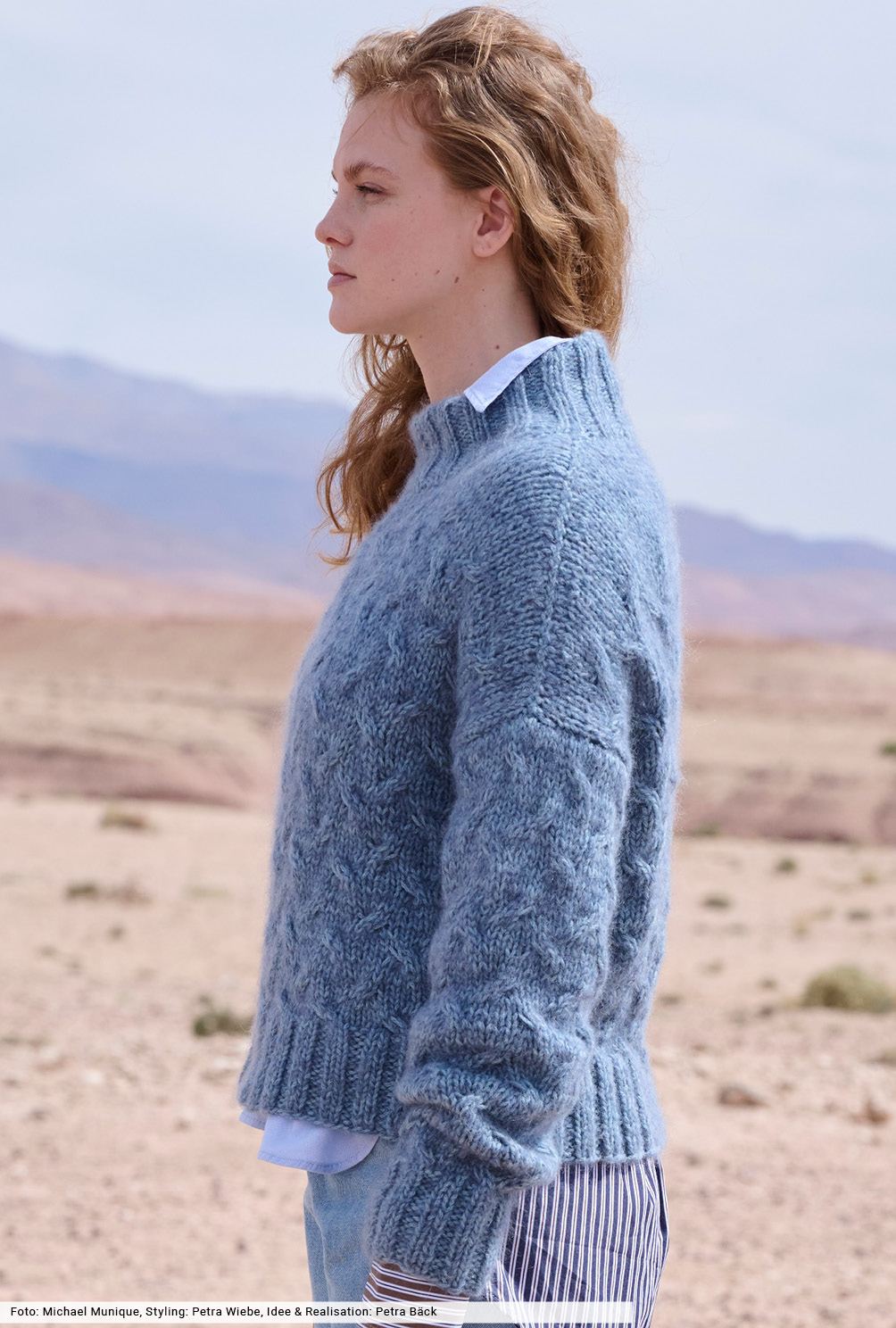 Modellansicht Bild 3: Pulli mit Zopfstrukturen