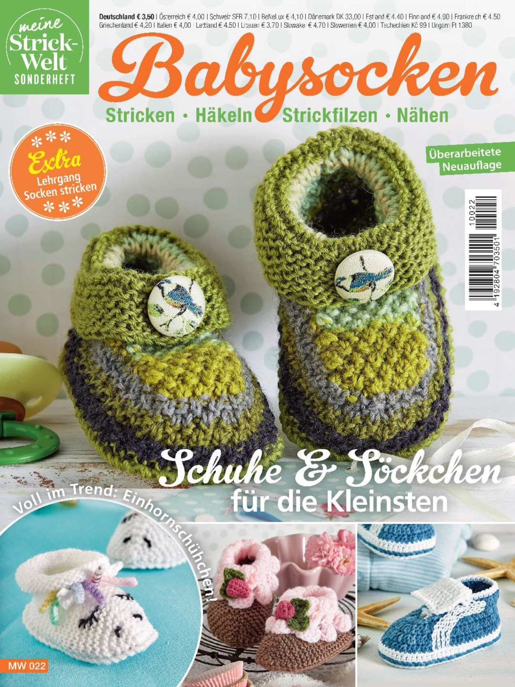 Meine Strickwelt Sonderheft MW 022 - Babysocken Meine Strickwelt Sonderheft MW 022 - Babysocken
