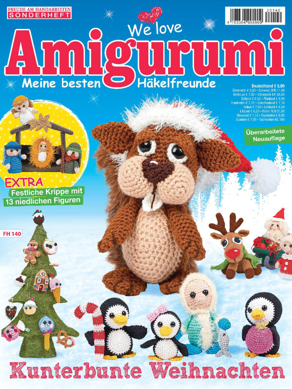 Amigurumi Bundle + Extra Geschenketüte Motiv Schneemann Amigurumi Bundle + Extra Geschenketüte Motiv Schneemann