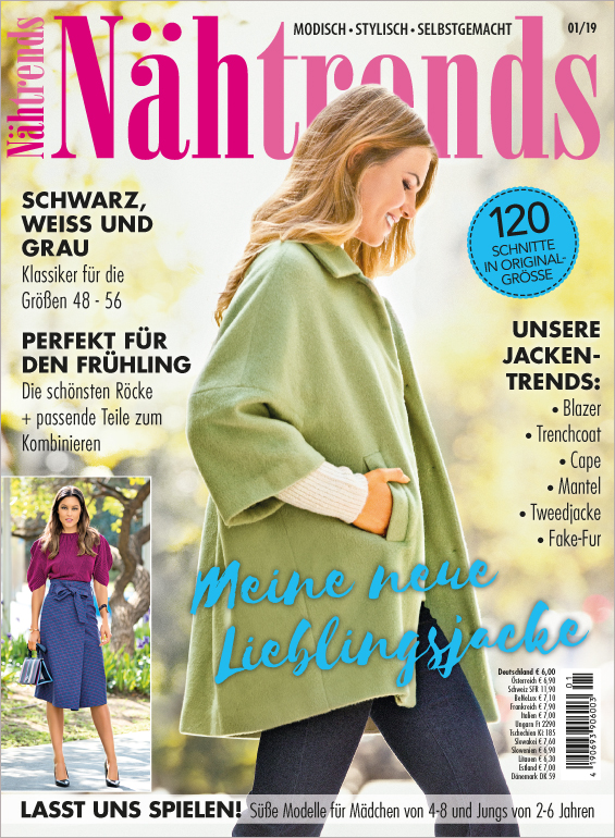 Magazin Produktbild: Nähtrends - Meine neue Lieblingsjacke