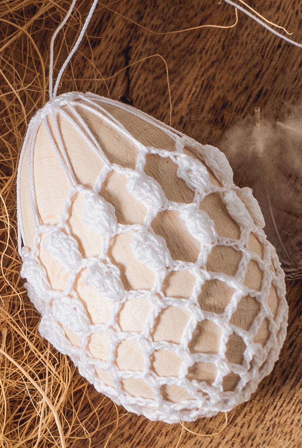 Hauchzarte Lace-Eier