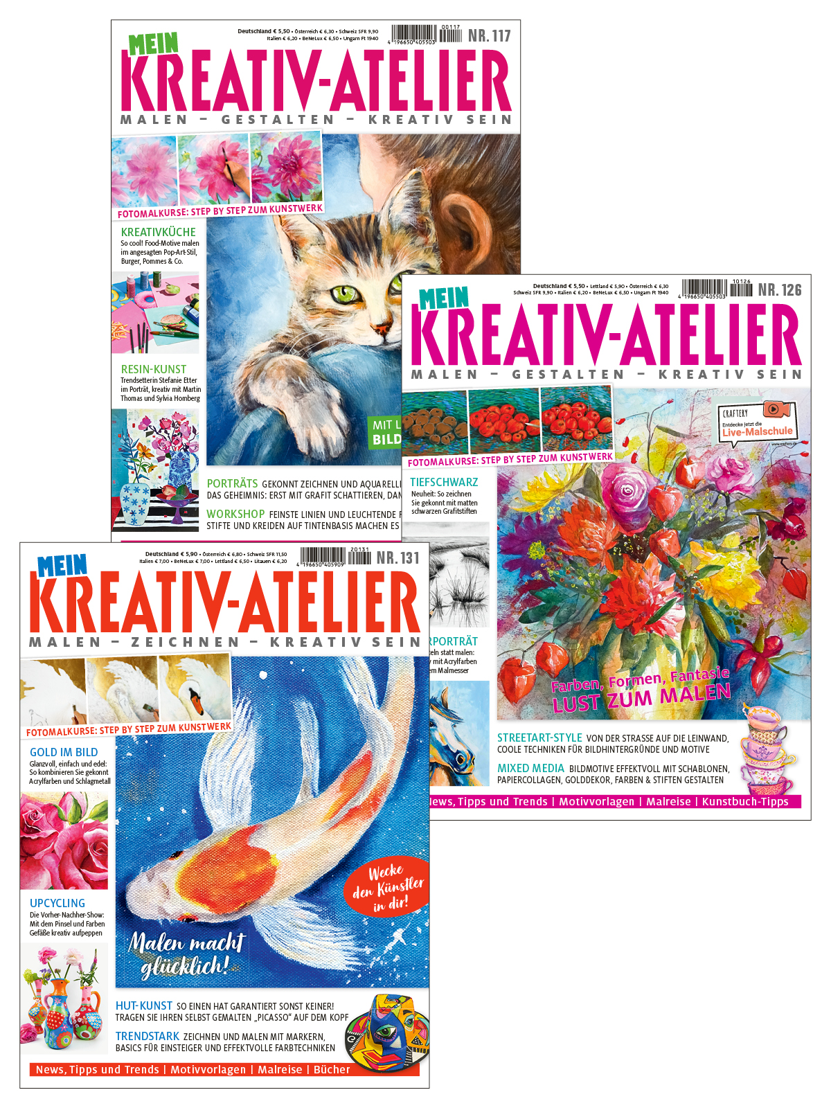 Kreativ Bundle KrBu10: Mein Kreativ-Atelier 20 117 + 21 126 + 22 131