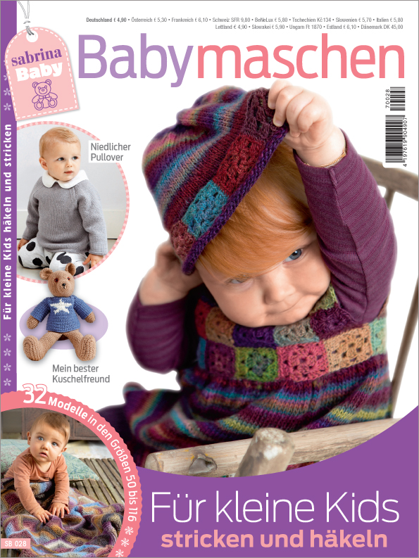Magazin Produktbild: Sabrina Baby - Babymaschen - Für kleine Kids stricken und häkeln