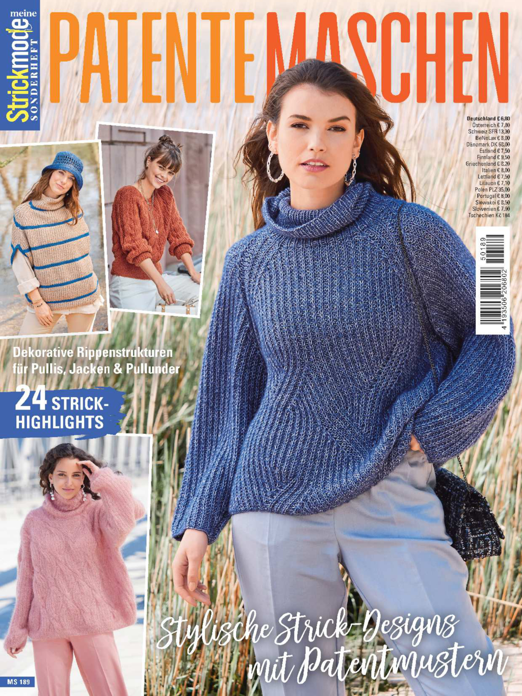 Magazin Produktbild: Meine Strickmode Sonderheft MS 189 - Patente Maschen
