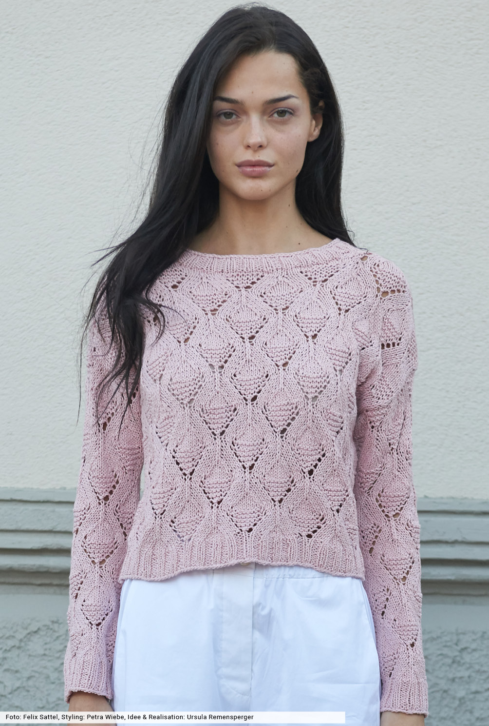 Modellansicht Bild 2: Ajourmusterpulli