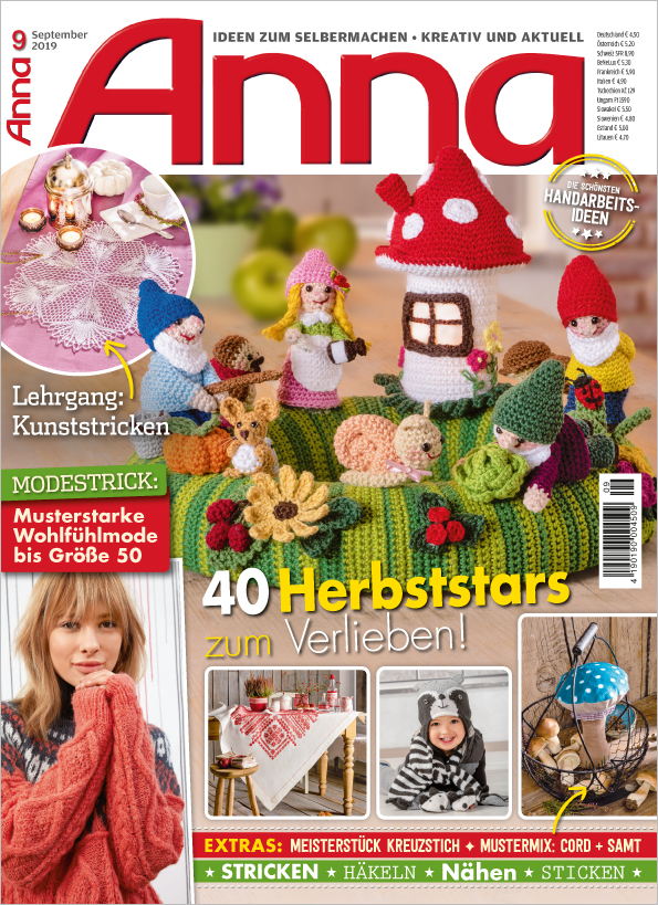 Magazin Produktbild: Anna 9/19- 40 Herbststars zum Verlieben!