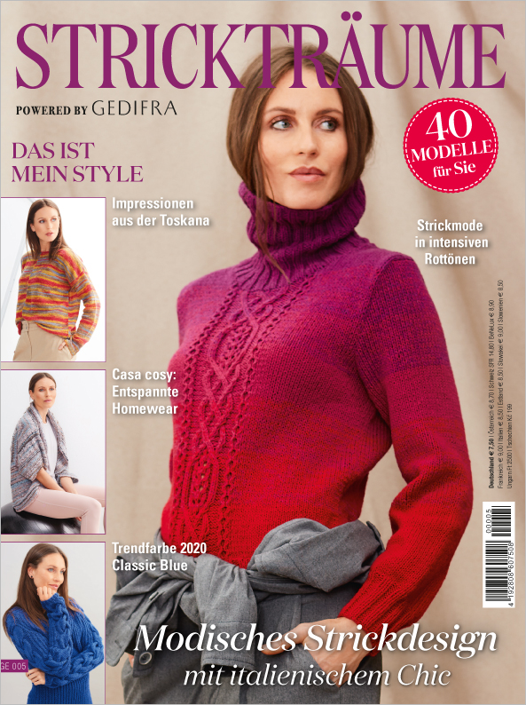 Magazin Produktbild: Strickträume - Modisches Strickdesign mit italienischem Chic