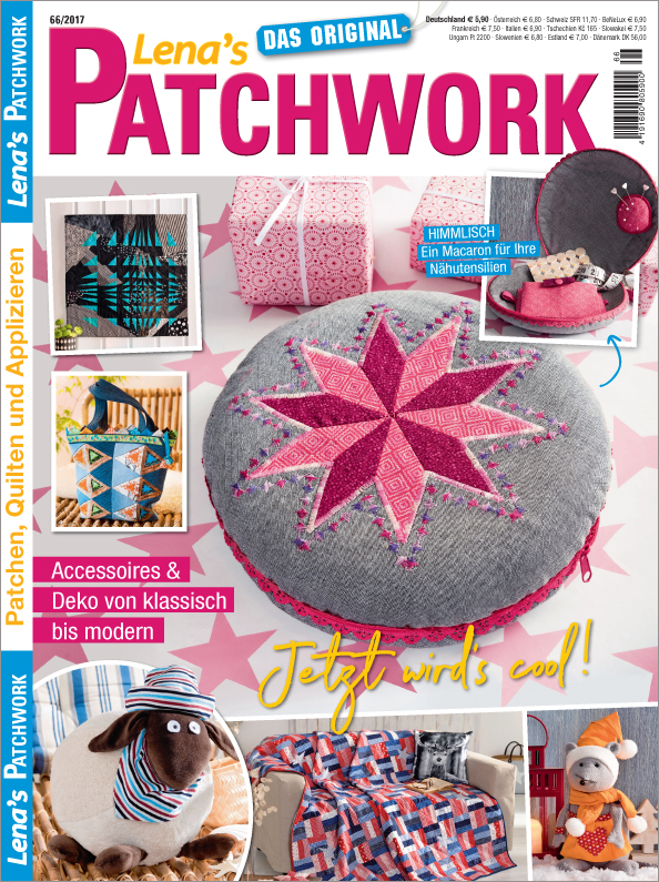 Lena´s Patchwork  Nr. 66/2017 - Jetzt wird´s cool!