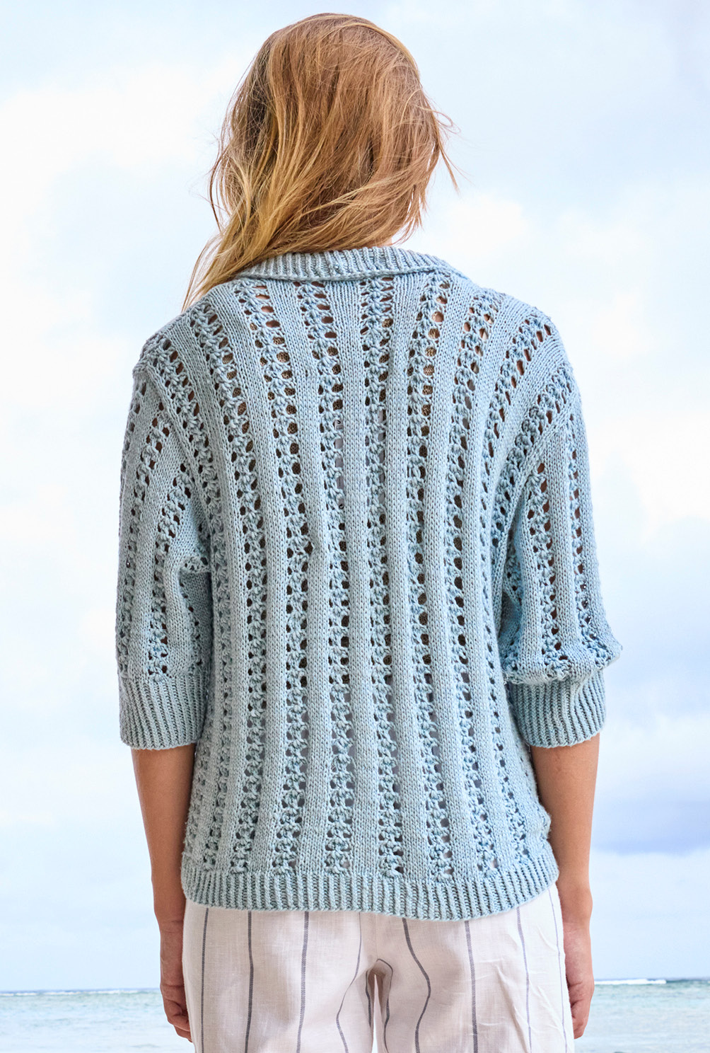 Modellansicht Bild 7: Sommerliches Polo-Shirt