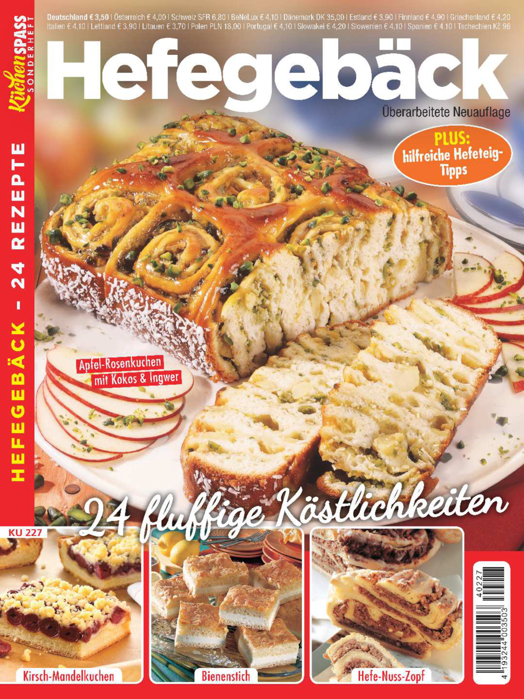 Küchenspaß Sonderheft KU 227 - Hefegebäck Magazin Produktbild: Küchenspaß Sonderheft KU 227 - Hefegebäck