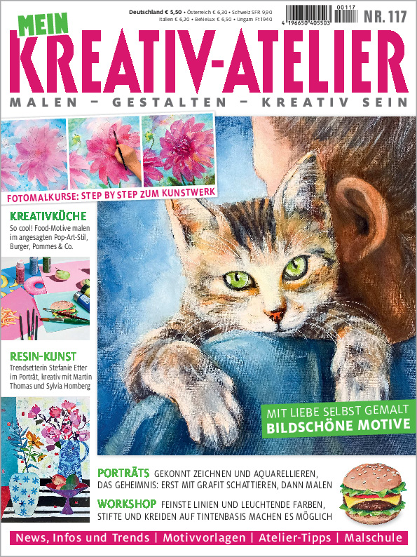 Lebendige DIY-Aquarellkunst: Detailreiche Illustrationen, Pastellfarben, selbstgemacht, voller kreativer Inspiration.