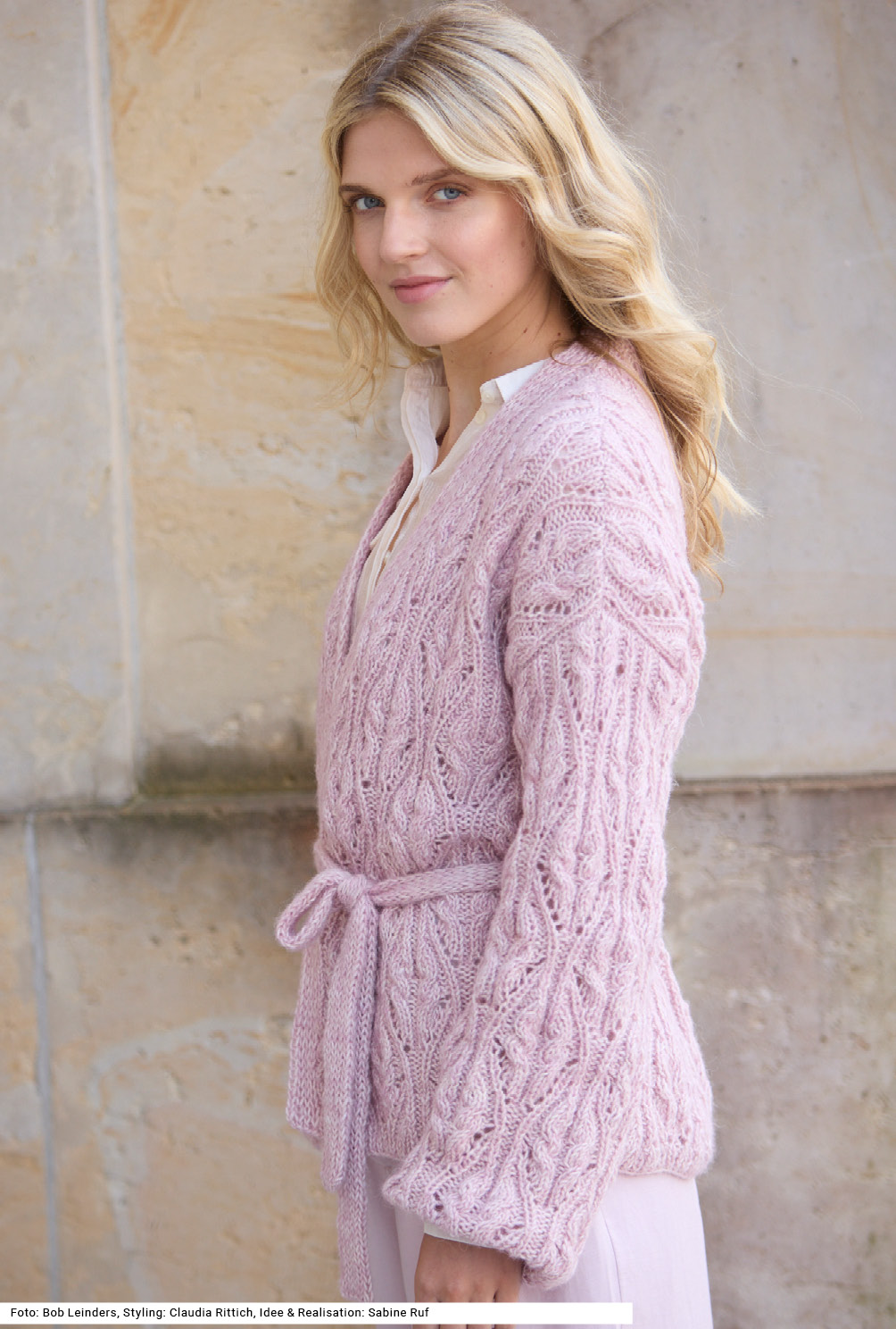 Modellansicht Bild 3: Jacke mit Gürtel