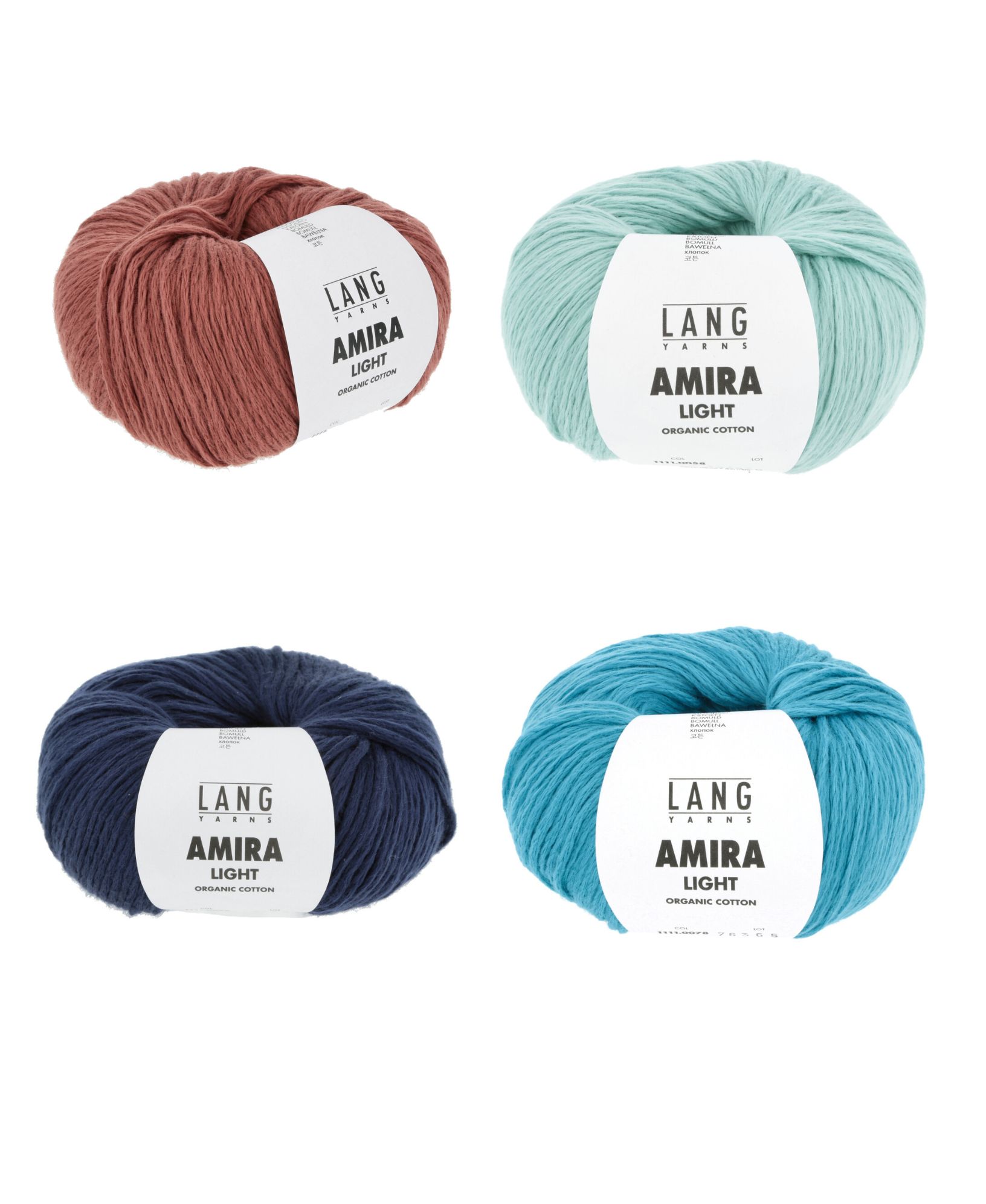 Garn Collage SAB25008M032-SET ziegel-mint-marine-tuerkis