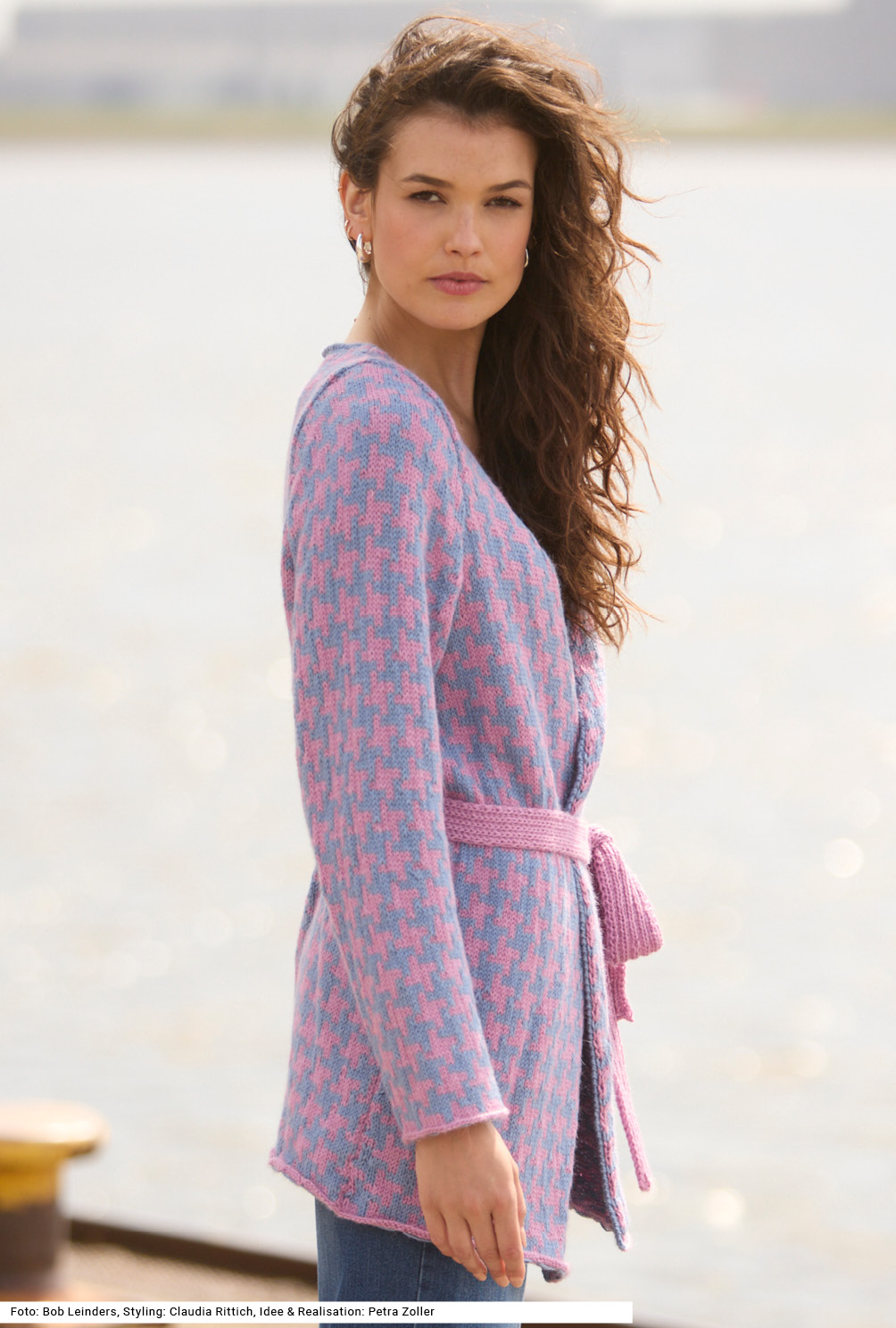 Modellansicht Bild 4: Jacke mit Jacquardmuster