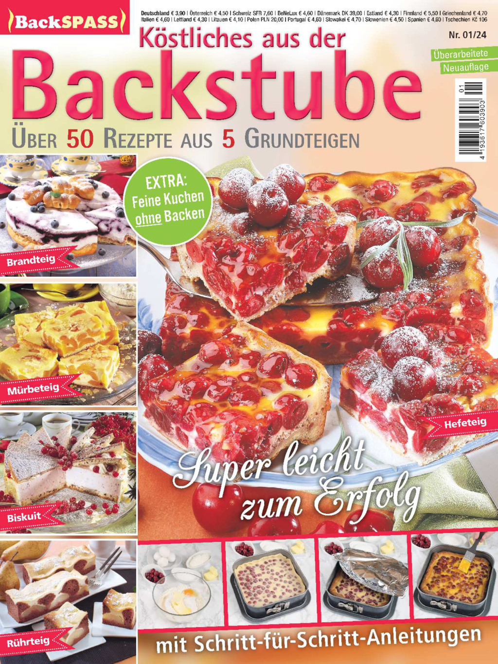 Backspaß BP 1/24 - Köstliches aus der Backstube Magazin Produktbild: Backspaß BP 1/24 - Köstliches aus der Backstube