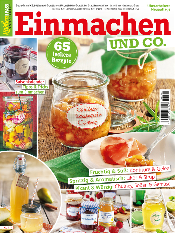 Magazin Produktbild: Küchenspaß Sonderheft KU114- Einmachen