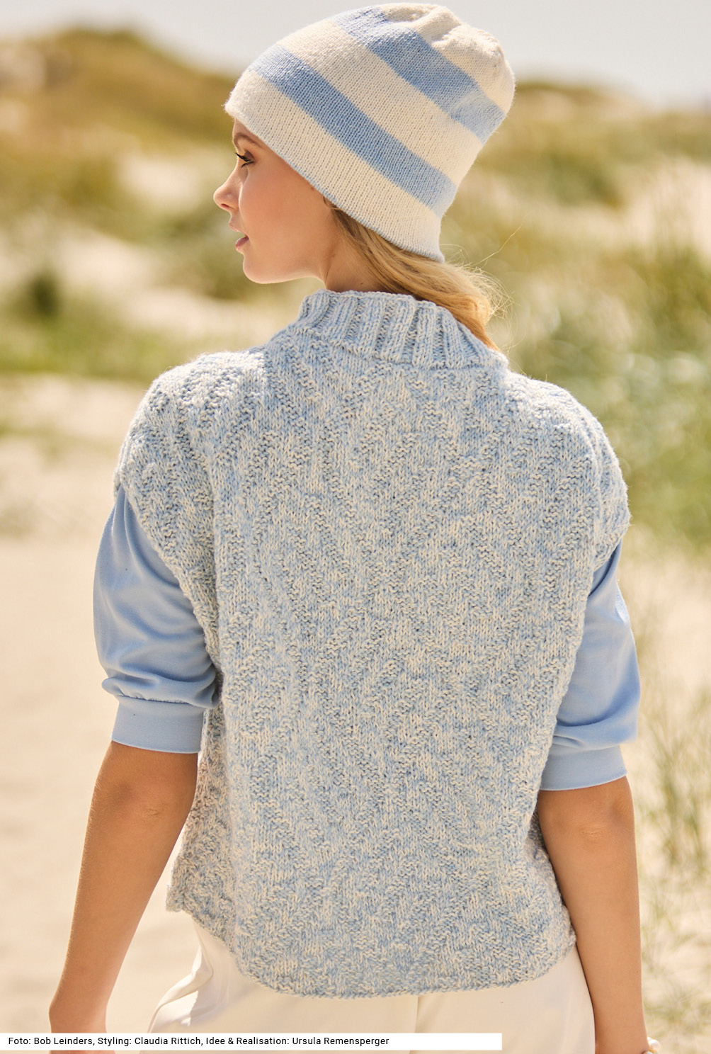 Modellansicht Bild 5: Pullunder und Mütze