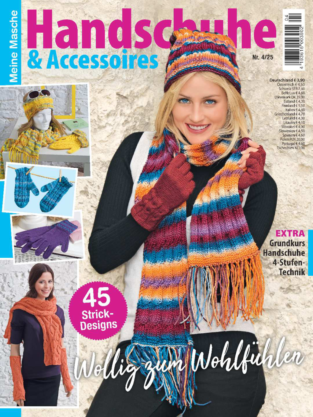 Magazin Produktbild: Meine Masche MMA 4/25 - Handschuhe & Co.