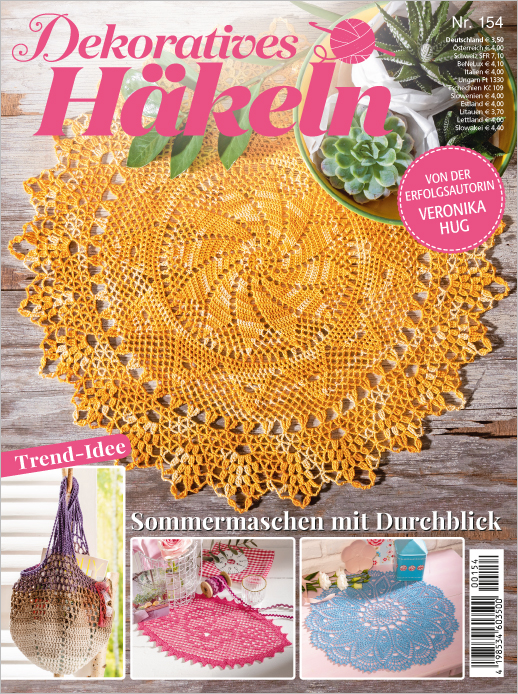 Dekoratives Häkeln Nr. 154/2020 - Sommermaschen mit Durchblick