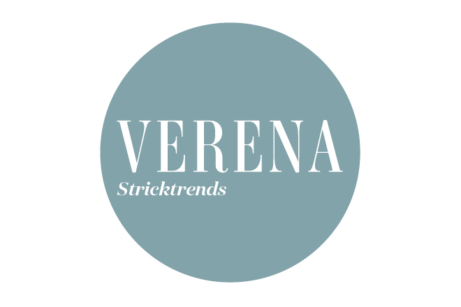 Markenlogo grau Verena Stricktrends