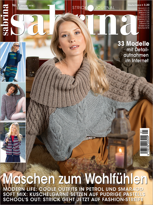 Magazin Produktbild: Sabrina - Maschen zum Wohlfühlen