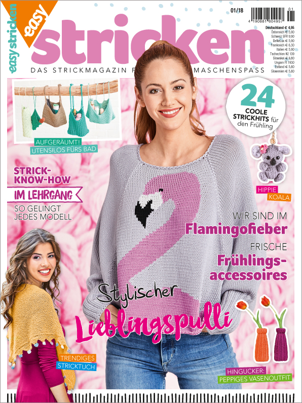 Magazin Produktbild: Easy Stricken - 24 coole Strickhits für den Frühling