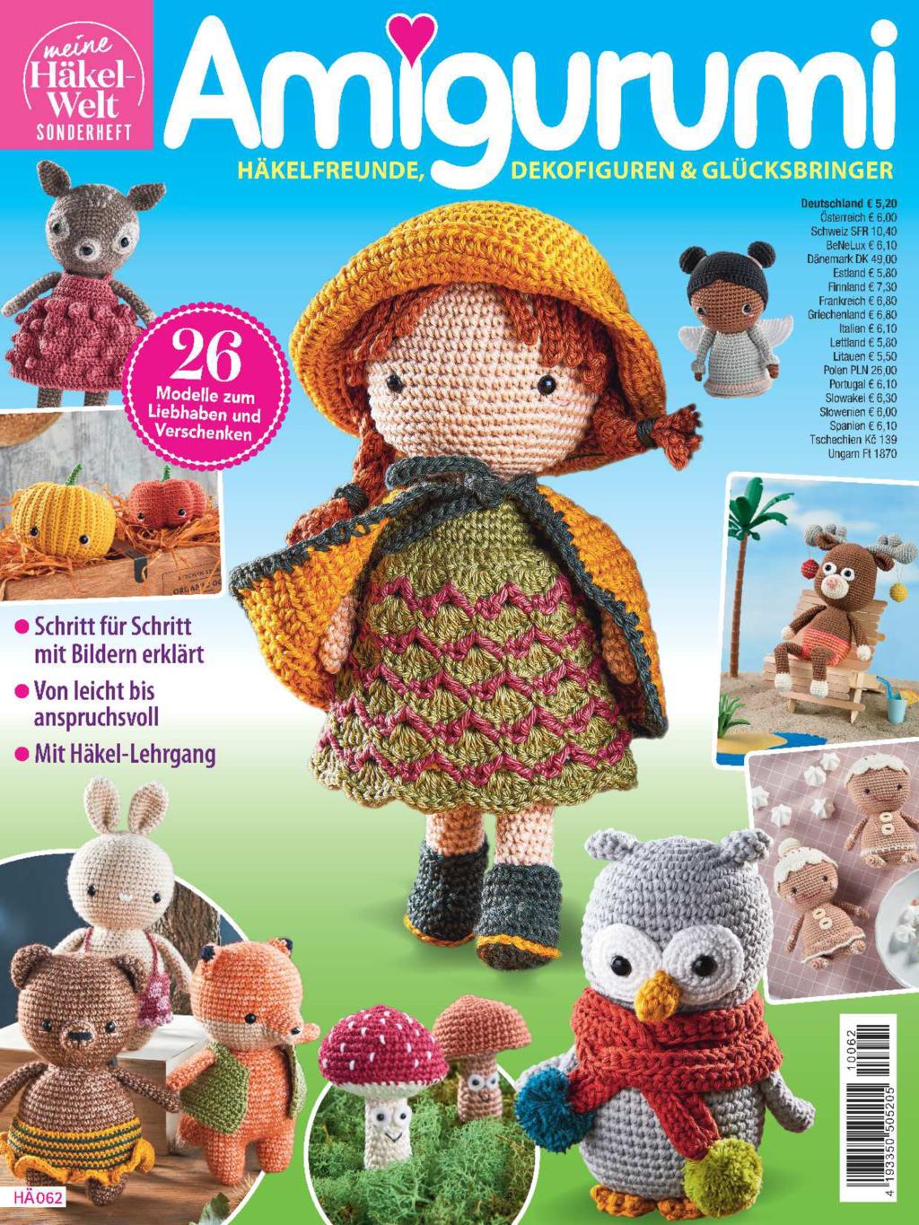 Magazin Produktbild: Meine Häkelwelt Sonderheft HaeW 062 - Amigurumi