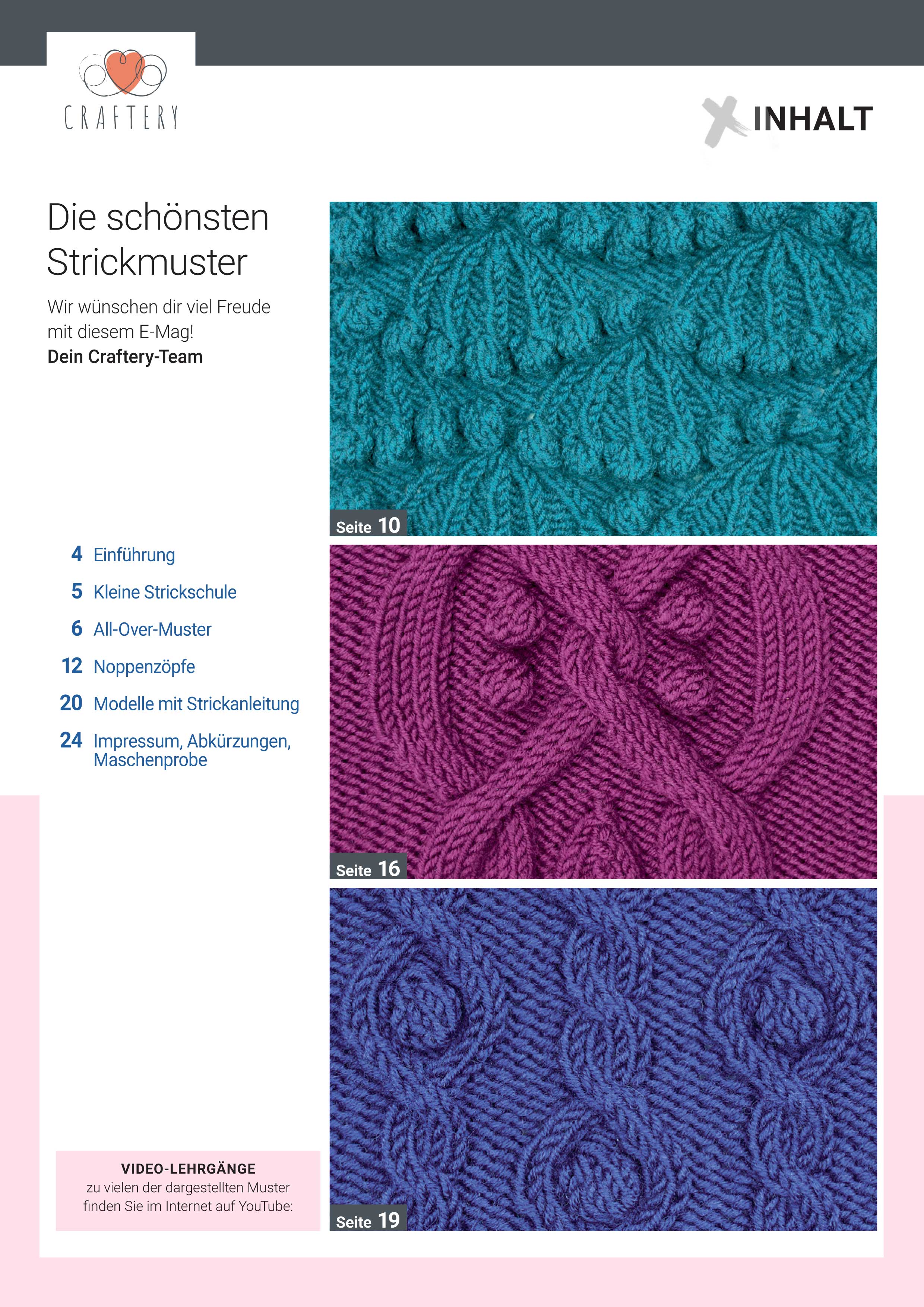 Magazin Produktbild: E-Magazin Nr. 17/2024: Noppenmuster