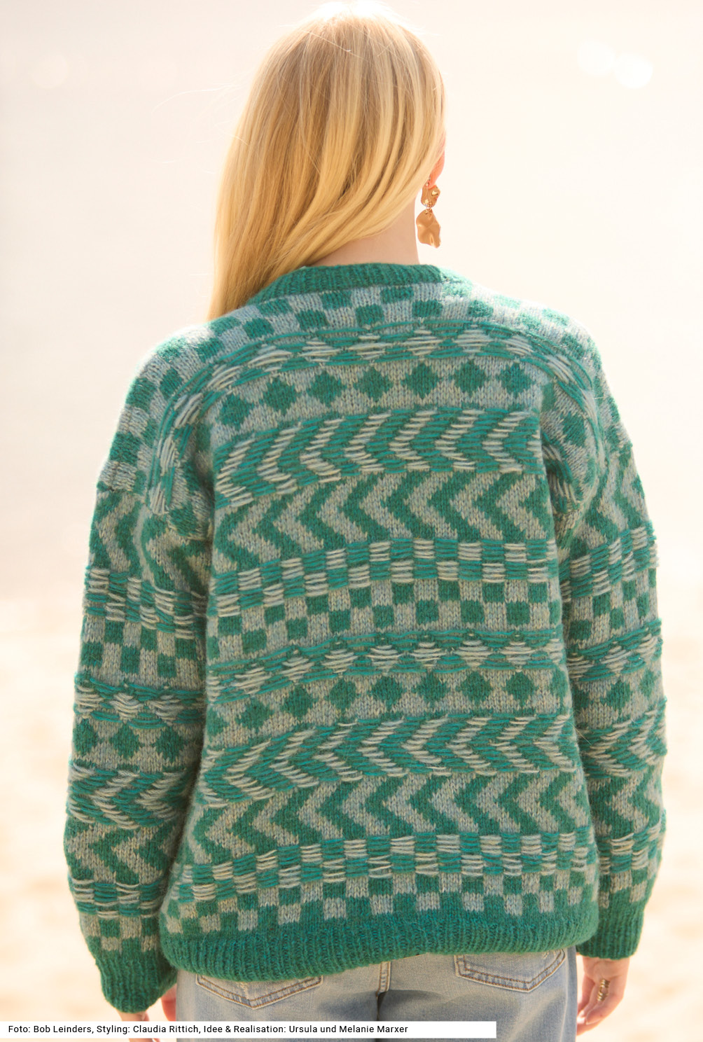Modellansicht Bild 5: Jacke mit Jacquardmuster