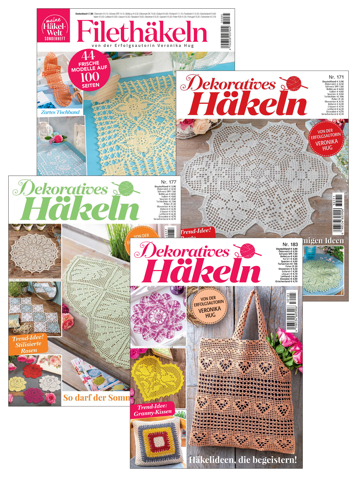 Sparpaket: Deko-Häkeln-Bundle HaB25176 Sparpaket: Deko-Häkeln-Bundle HaB25176