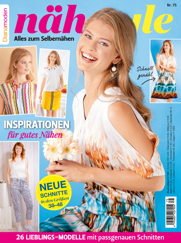 Sparpaket Produktbild: Näh Bundle NBu30/23: Näh-Style 20 075+Diana Moden 22 083+Nähtrends 20 003+Meine Nähmode SH MN 058
