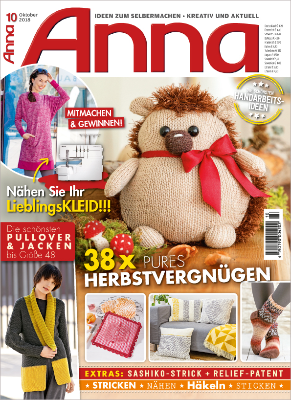 Magazin Produktbild: Anna 10/18- 38x pures Herbstvergnügen