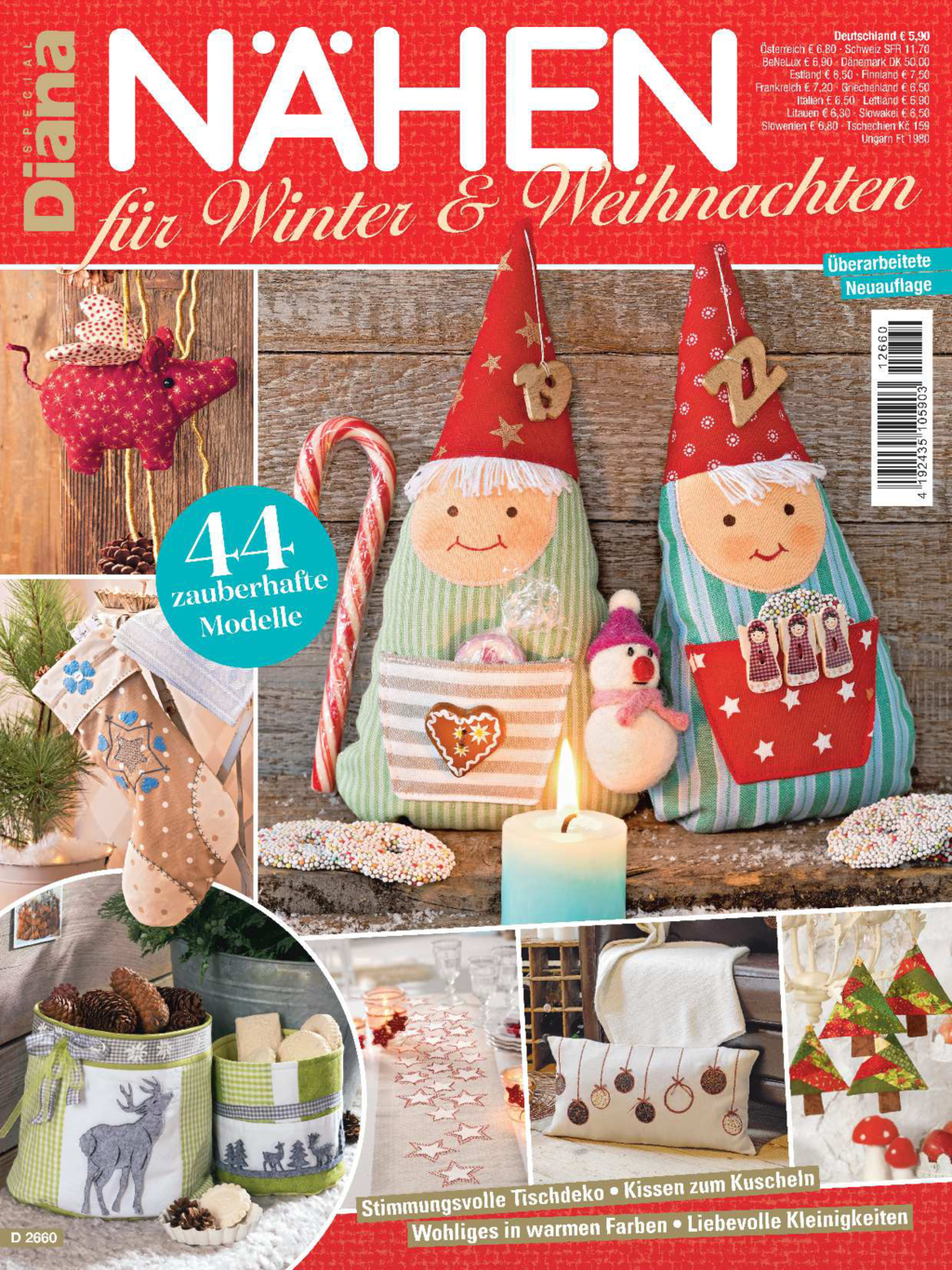 Magazin Produktbild: Diana Special D 2660 - Nähen für Winter & Weihnachten