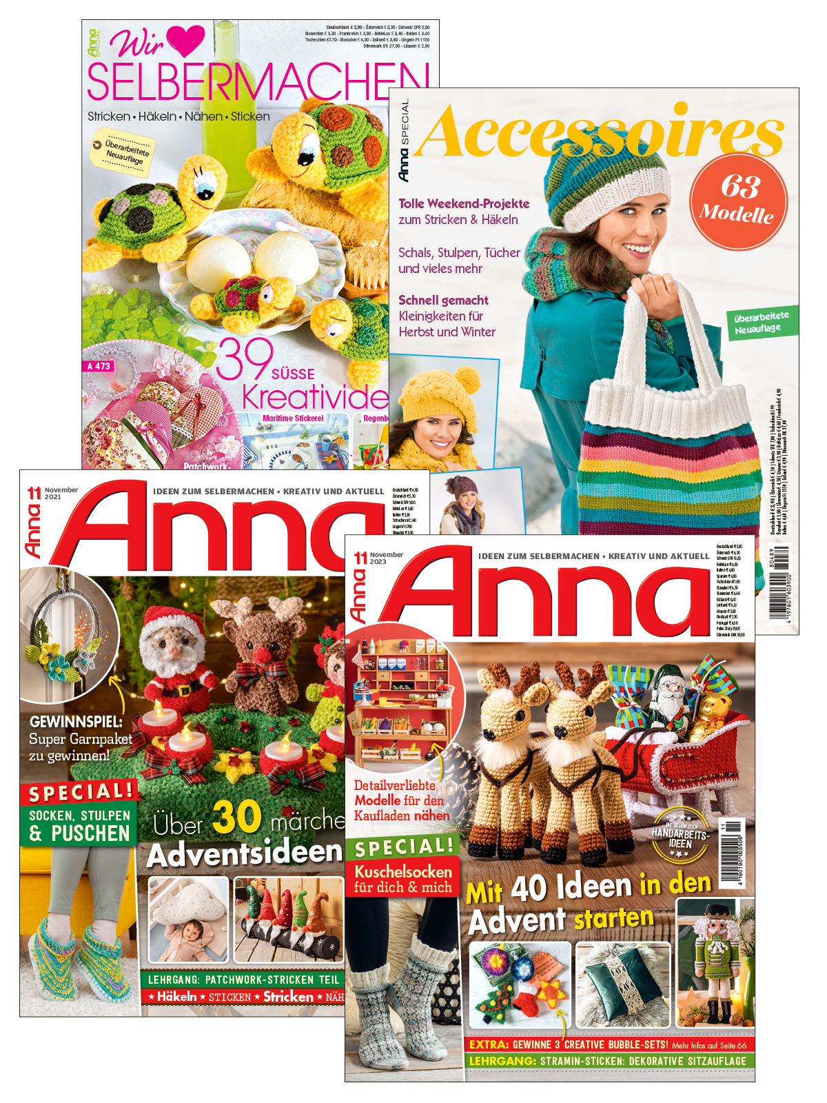Anna Herbst/Winter Bundle: AA 11/23 + AA 11/21 + A 473 + A 489