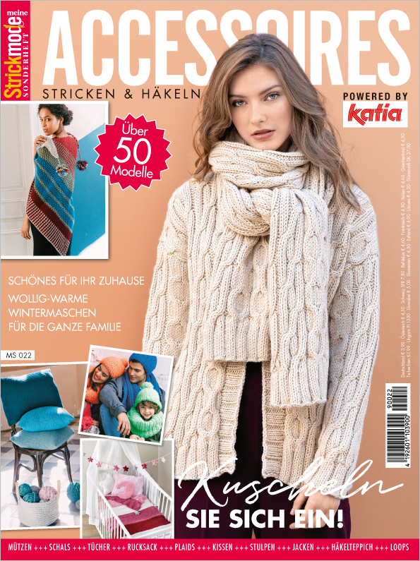 Meine Strickmode Sonderheft MS 022 - Accessoires Stricken & Häkeln powered by Katia