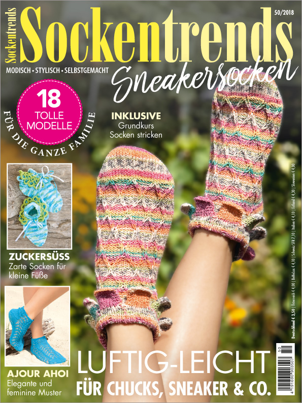Sockentrends Nr. 50/2018 - Sneakersocken
