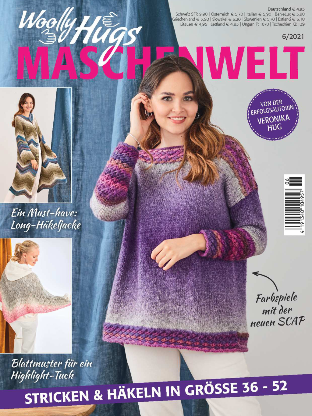 Magazin Produktbild: Woolly Hugs E-Paper-Archiv 2021-alle Ausgaben als E-Paper-Sparpaket