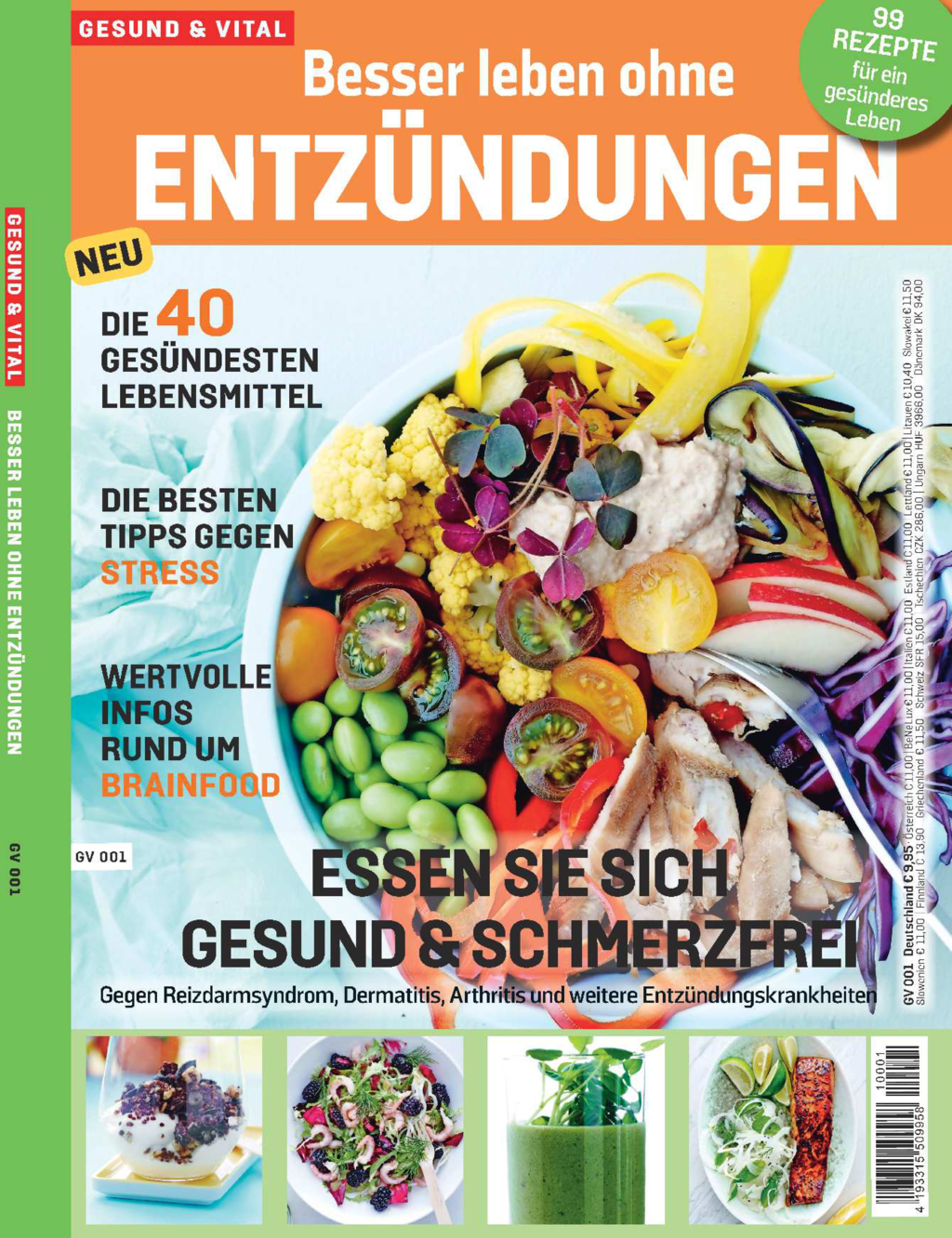Magazin Produktbild: Gesund &Vital GV001 - Besser leben ohne Entzündungen