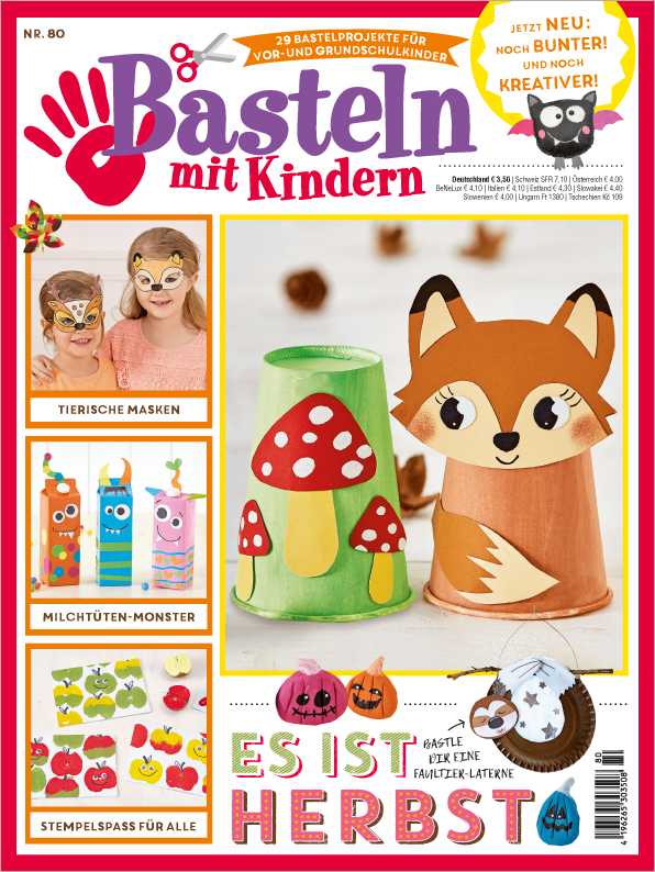 Magazin Produktbild: Basteln mit Kindern - Es ist Herbst