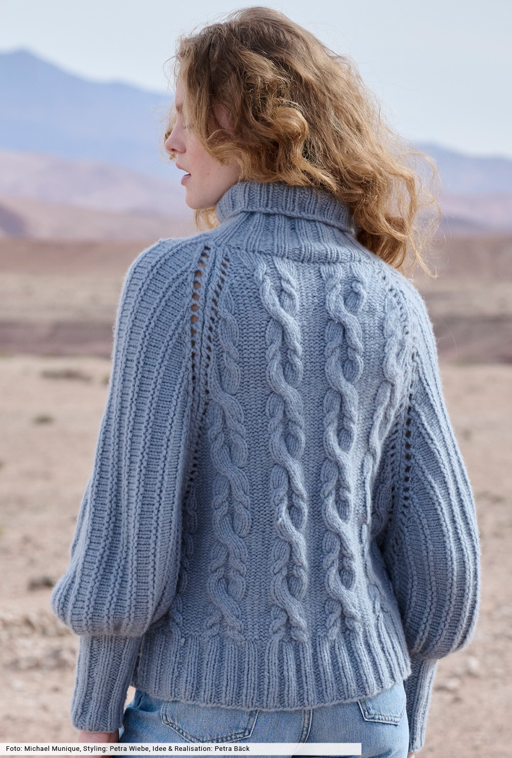 Modellansicht Bild 5: Pulli mit tiefen Raglanärmeln